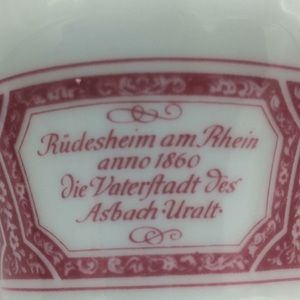 Heinrich Germany Historical porcelain tumbler
